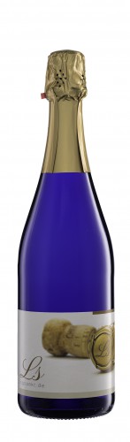 Sekt halbtrocken 0,75l Blau / Gold (Kurz)